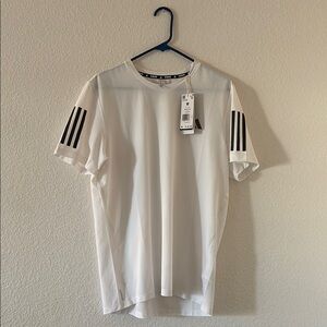 Adidas Men's White Running Shirt